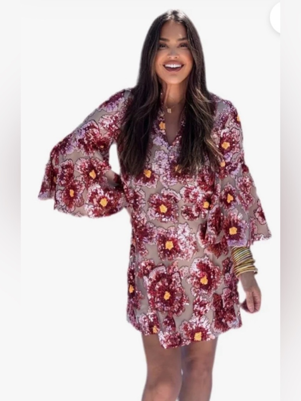 Buddy Love Wren Aster Sequin Dress - Medium - Picture 2 of 8